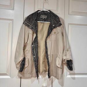 JM Collection Black Tan Jacket